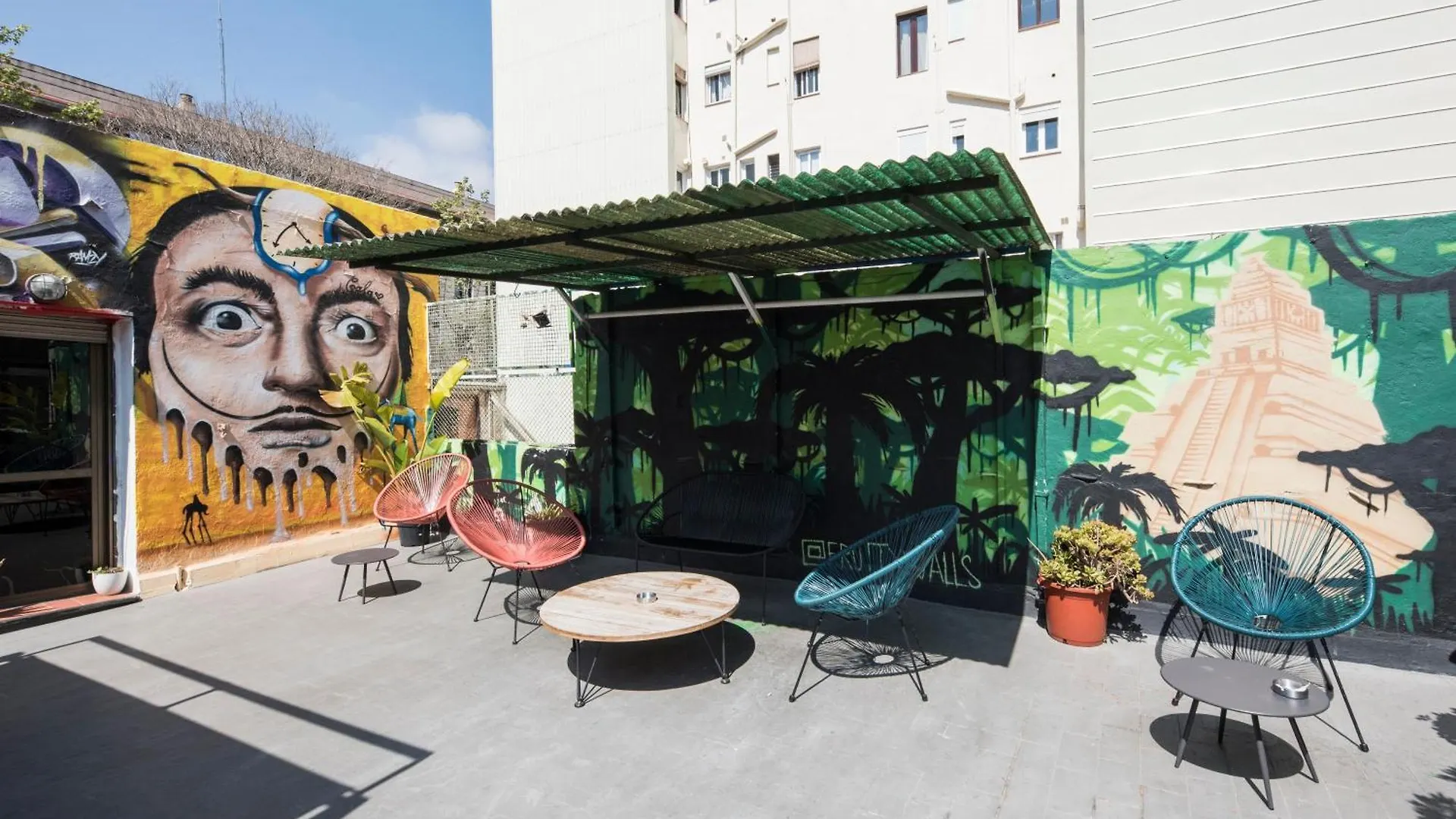 No Limit Hostel Graffiti Βαρκελώνη